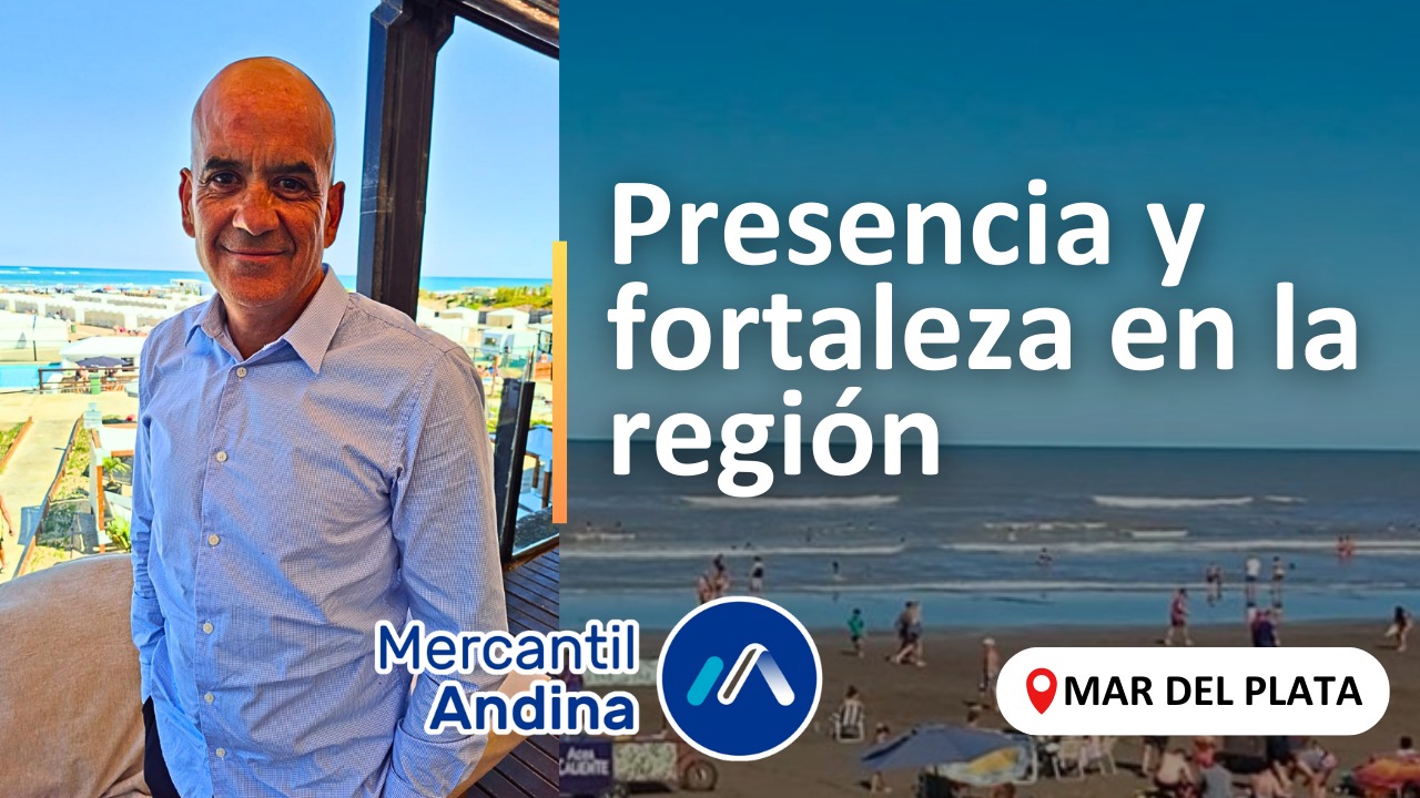 En esta nueva visita de verano a la ciudad de Buenos Aires volvimos a conversar con Rodrigo Benítez, Responsable de la Agencia Mar del Plata de Mercantil Andina, para conocer de la actualidad de dicha aseguradora, y más.